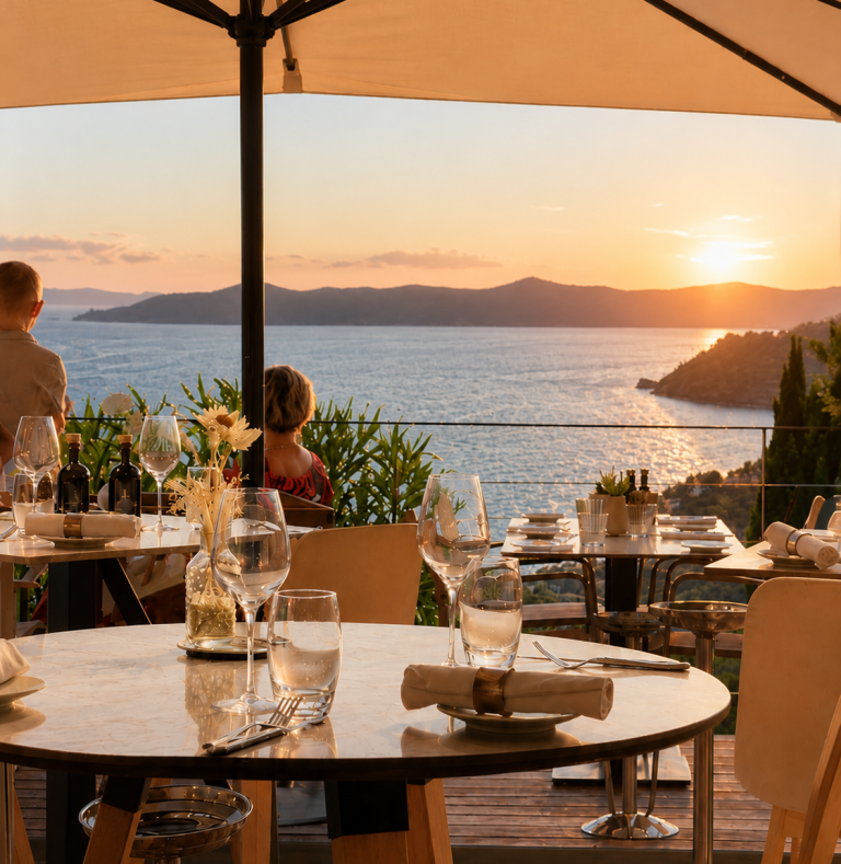RESTAURANT CAFE L'ENVOL RAYOL CANADEL GOLF DE SAINT TROPEZ