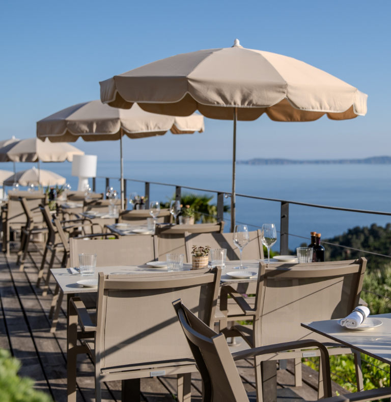 RESTAURANT CAFE L'ENVOL RAYOL CANADEL GOLF DE SAINT TROPEZ